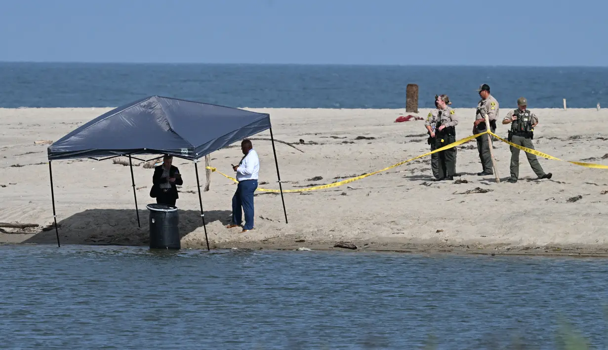 Diketahui Pantai Malibu merupakan hotspot mewah California yang dicintai oleh orang kaya dan terkenal. (AFP/Robyn Beck)