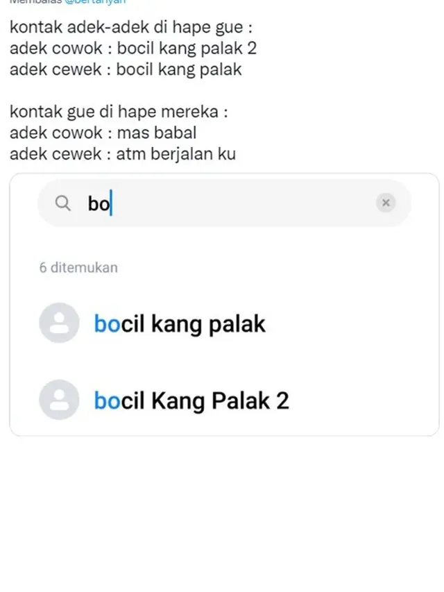 7 Nama Kontak Keluarga di HP Ini Bikin Geleng Kepala