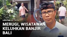 Hingga hari ketiga, banjir masih menggenangi sebagian kawasan wisata Sanur, Denpasar, Bali. Upaya penanganan banjir belum menunjukkan hasil signifikan. Wisatawan mengeluhkan rugi lebih dari Rp50 juta.
