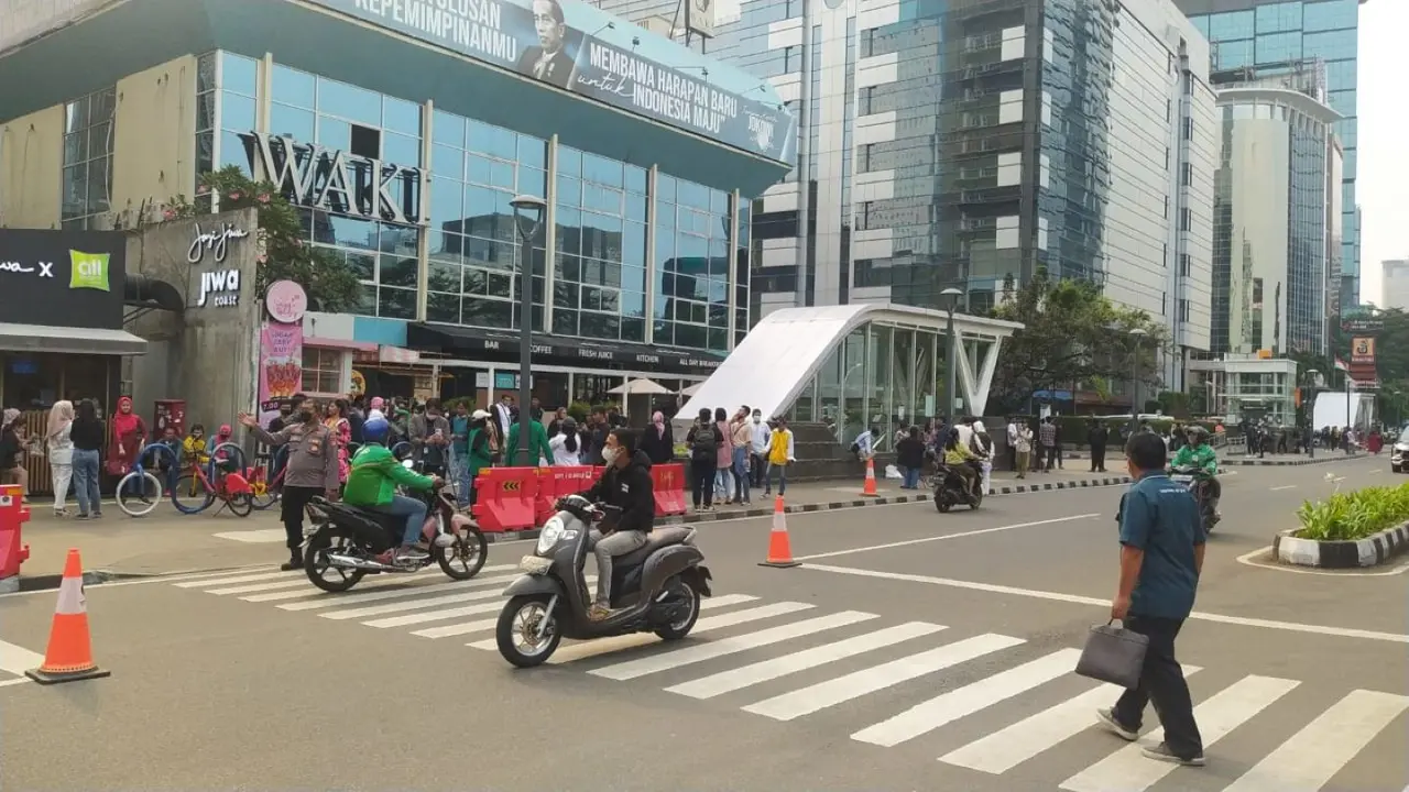 Penampakan Sepi Lokasi Citayam Fashion Week