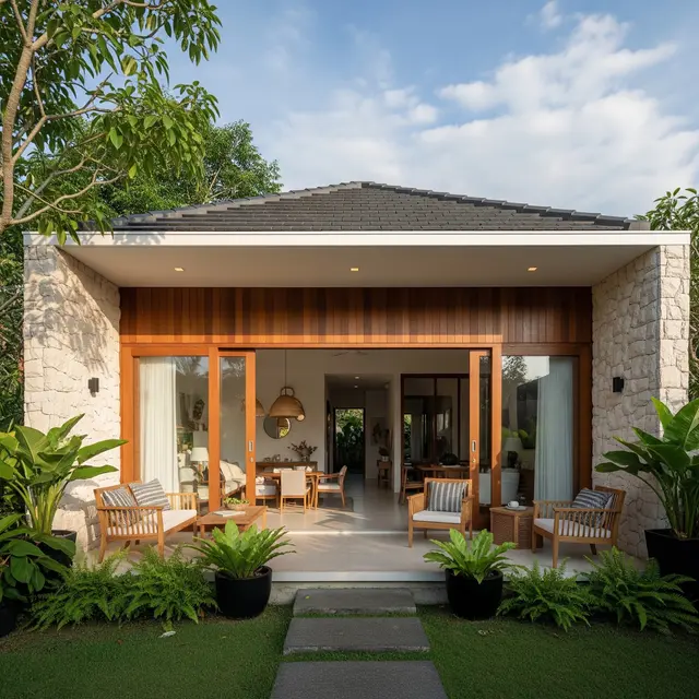 9 Model Pintu Geser Kaca untuk Akses ke Teras, Elegan dan Hemat Ruang
