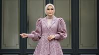 Model Gamis Blazer Brokat Lengan Balon/Gemini AI
