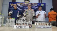 Polisi Bongkar Peredaran Miras Ilegal Modus Kios Jamu di Bojongsari Depok