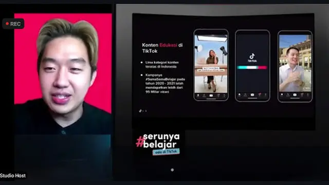 Kampanye edukasi #SerunyaBelajar Ada di TikTok.