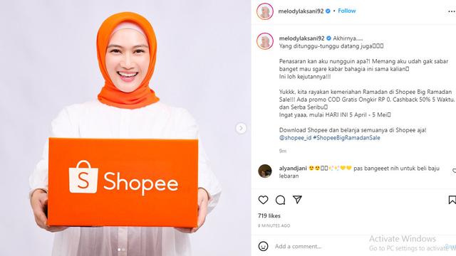 Postingan terbaru Melody.