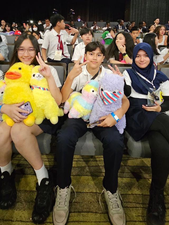 Jeremiah Alric di ajang World Scholar's Cup 2024 (Instagram/@wulanguritno)