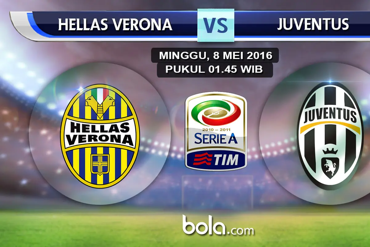 Hellas Verona vs Juventus (bola.com/Rudi Riana)