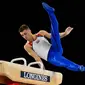 Atlet senam asal Inggris, Max Whitlock of Great Britai (AFP).