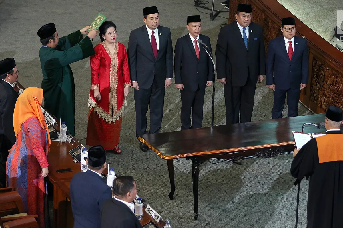 Tok, Puan Maharani Resmi Jadi Ketua DPR 2019-2024