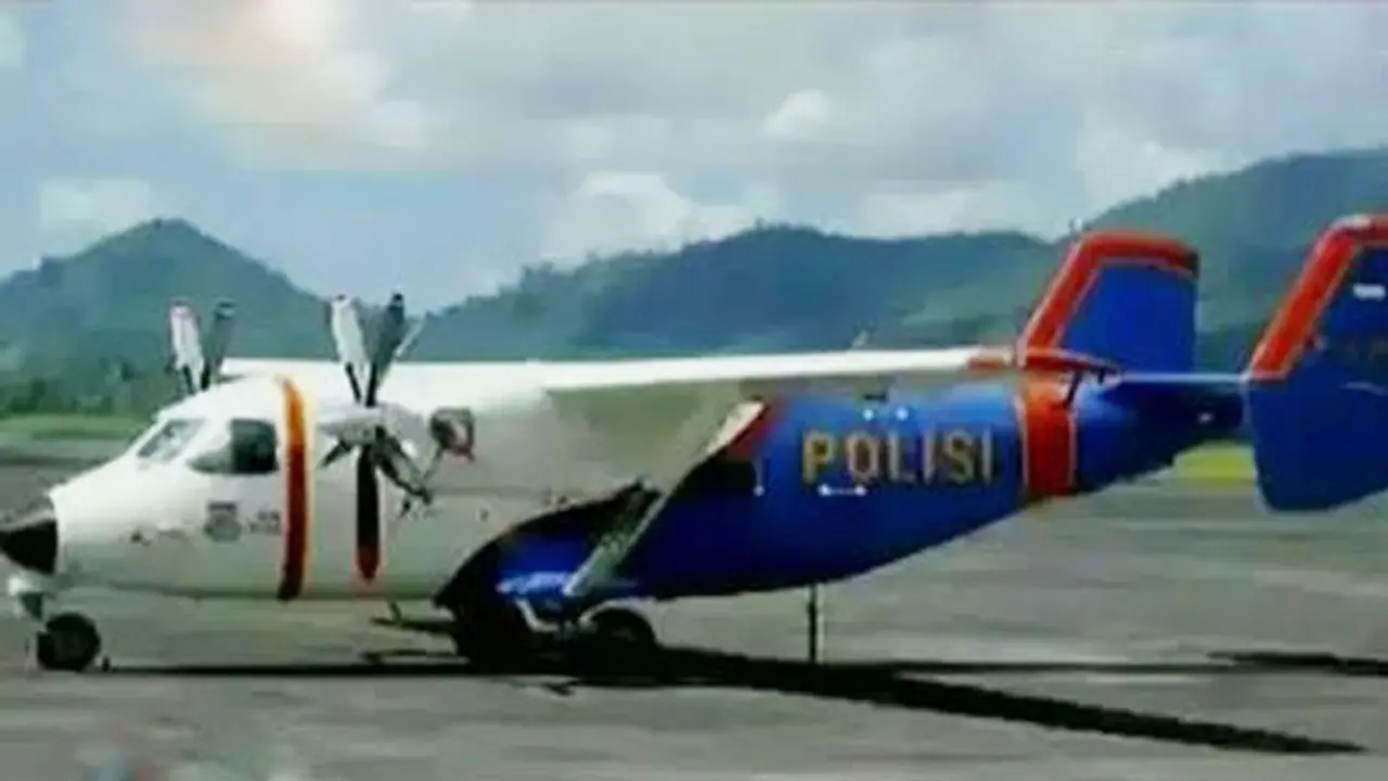 Pesawat Polri Hilang Kontak