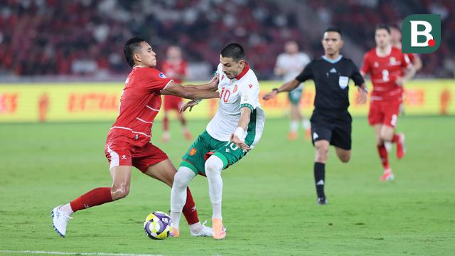 Foto: Melihat Aksi Para Benteng Pertahanan Timnas Indonesia saat Melawan Bulgaria di FIFA Series 2026