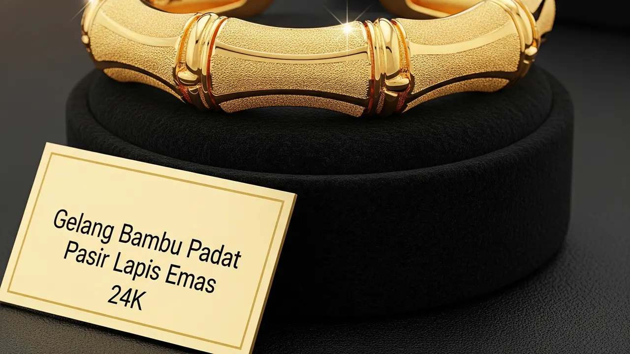 Cara Menghitung Nilai Jual Kembali Gelang Emas 24K per Gram