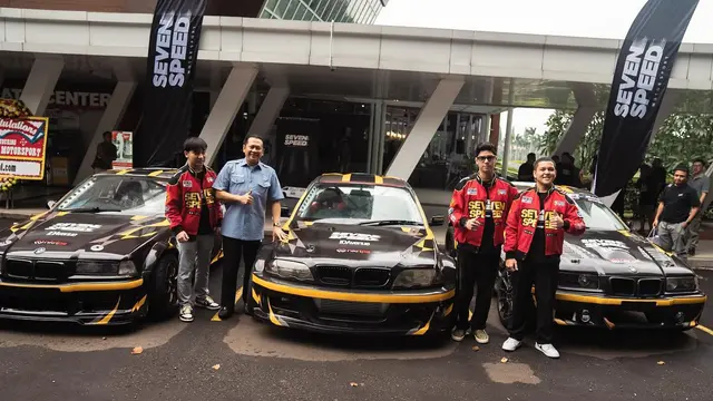7 Momen Al Ghazali Launching Drift Team Seven Speed, Ada Alyssa Daguise