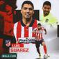 Atletico Madrid - Luis Suarez (Bola.com/Adreanus Titus)