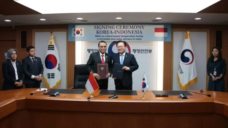 Pemerintah RI dan Korea Selatan memperpanjang pusat kerja sama e-government atau Electronic Government Cooperation Centre (eGCC).