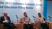 OECD menggelar Launch of the 2015 Indonesia Economic Survey and Education Politic Review di Hotel Borobudur, Jakarta. (Fiki Ariyanti/Liputan6.com)