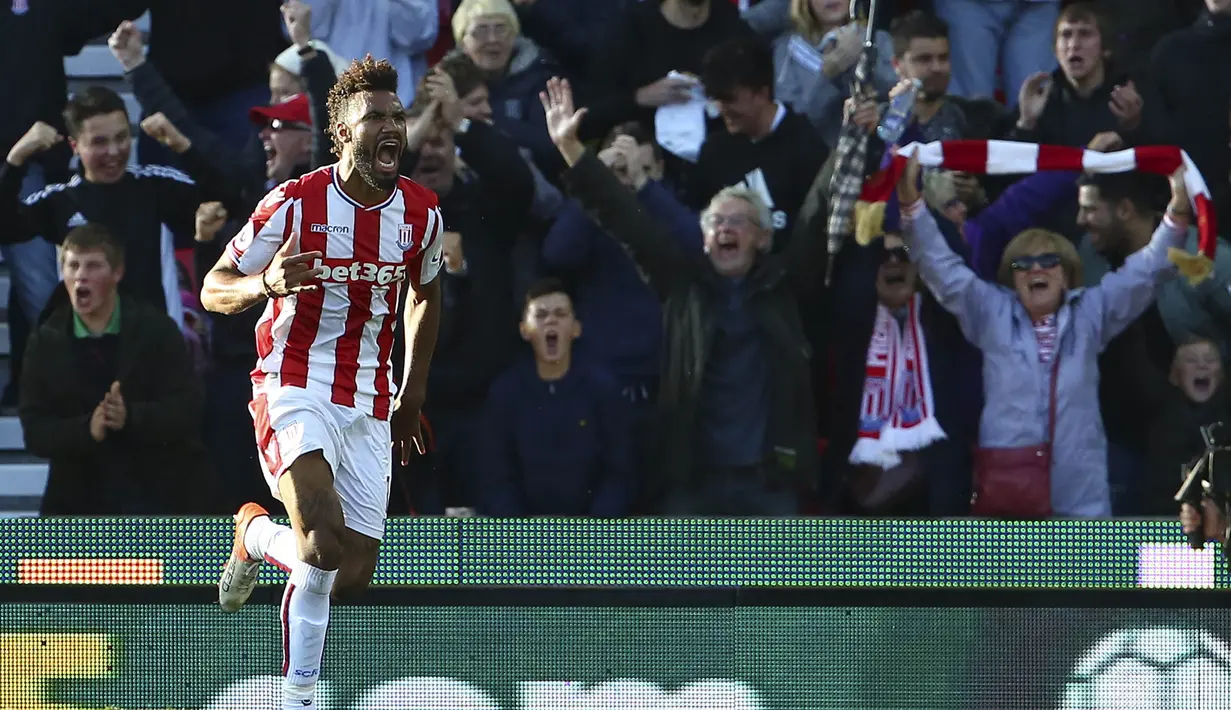 4. Eric Maxim Choupo-Moting - Stoke City. (AFP/Geoff Caddick)