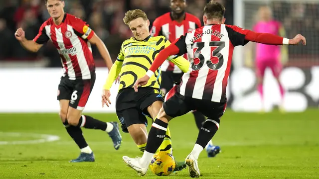 Brentford vs Arsenal di Liga Inggris