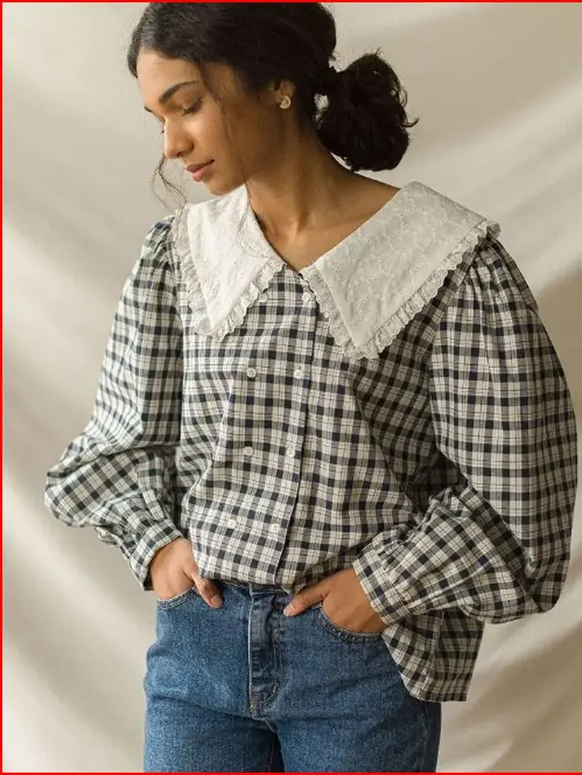 model atasan lengan panjang wanita