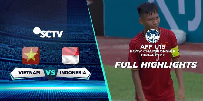 VIDEO: Highlights Piala AFF U-15 2019, Timnas Indonesia U-15 Kalahkan Vietnam 2-0