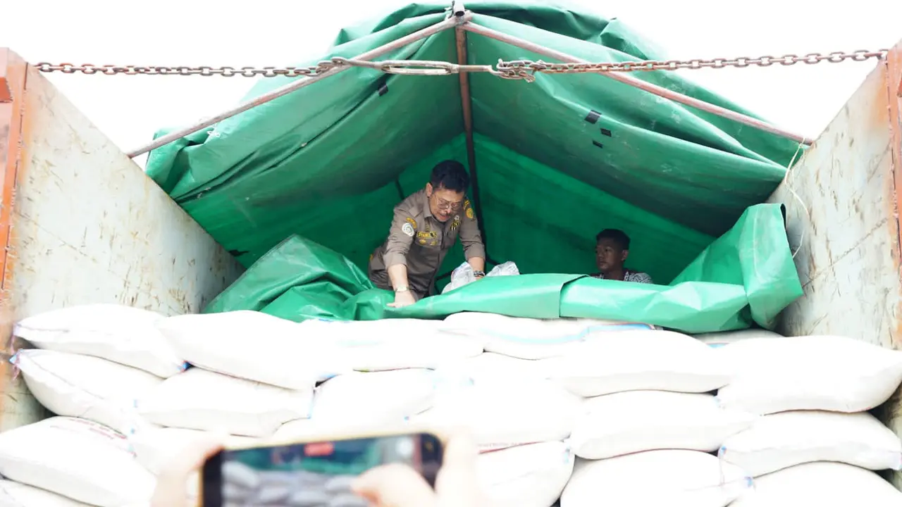 Ketersediaan Beras Melimpah, Pemprov Sumsel Kirim 494 Ton ke DKI Jakarta