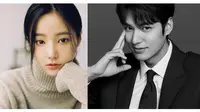 Yeonwoo eks Momoland dan Lee Min Ho. (Instagram/ actorleeminho - chloelxxlxx)