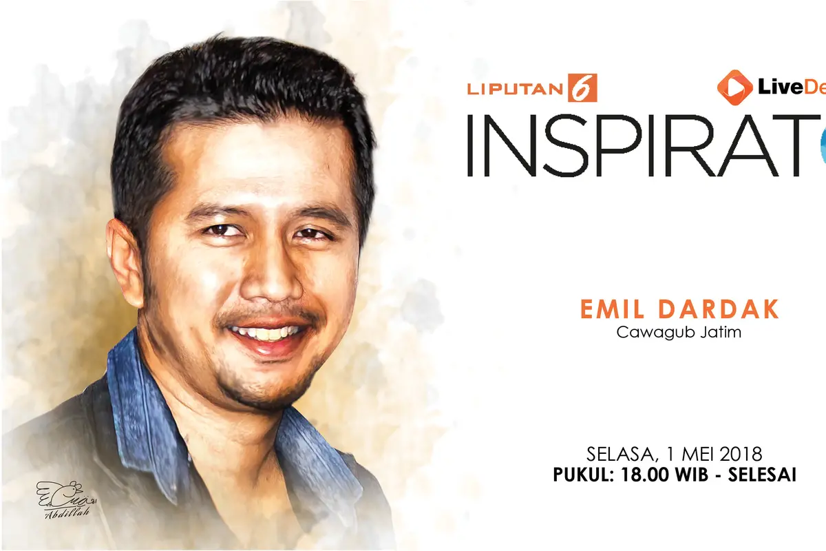 Saksikan Inspirato Bersama Emil Dardak, Cawagub Jatim
