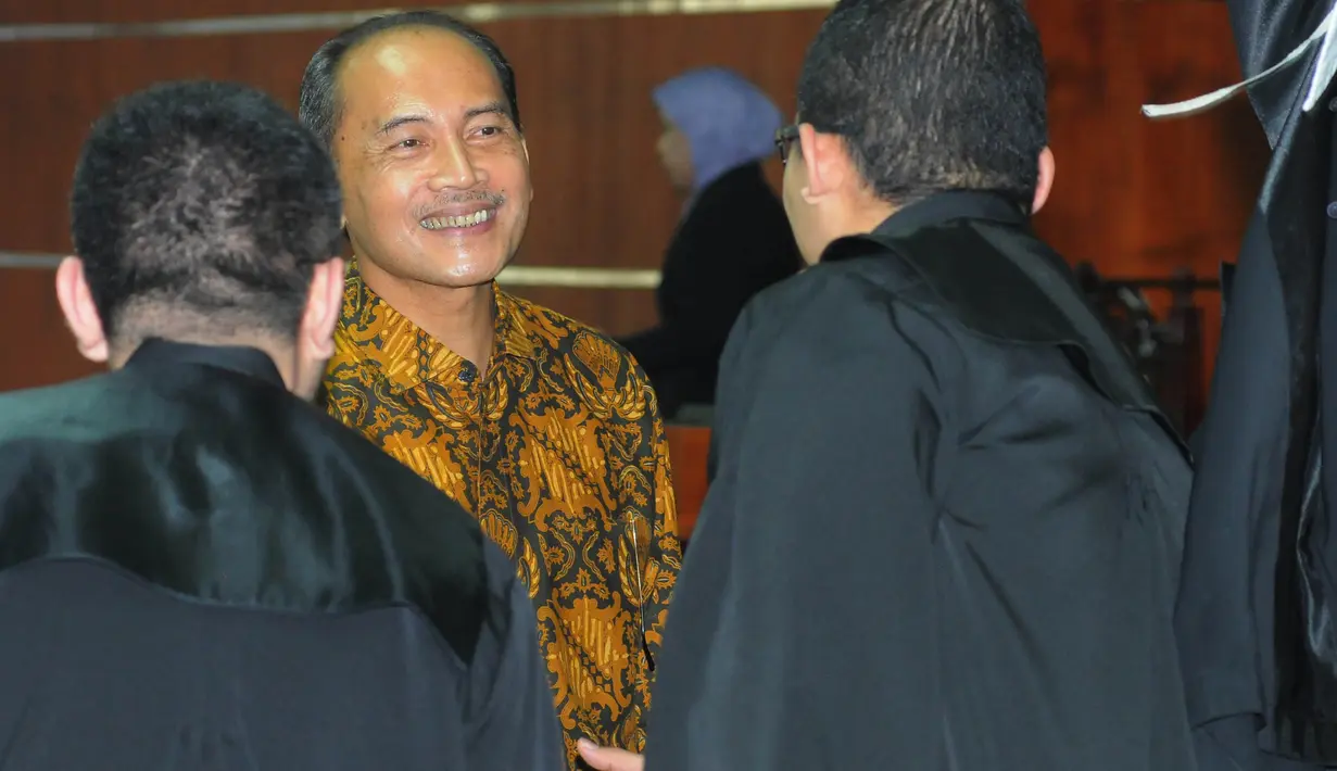 Sidang yang digelar di Pengadilan Tindak Pidana Korupsi (Tipikor), Kamis (06/03/14) beragendakan pembacaan dakwaan terhadap Budi Mulya (Liputan6.com/Herman Zakharia)