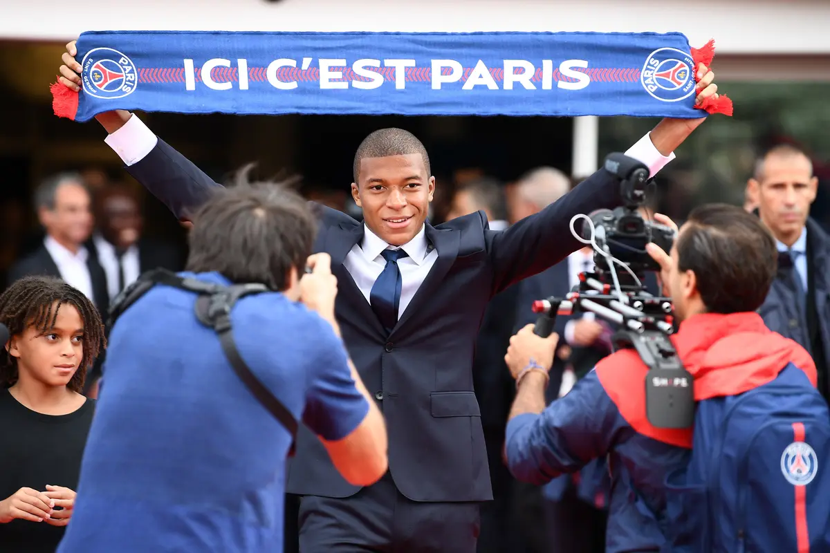 PSG, Kylian Mbappe