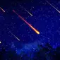 Hujan meteor persaid hadir setiap tahun. (Sumber Nasional Park Services)