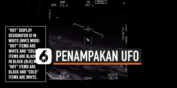 VIDEO: Pentagon Rilis Tiga Rekaman Penampakan UFO