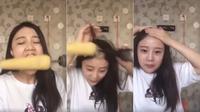 Video yang menampilkan seorang wanita bereksperimen dengan bor listrik ini membuat rambutnya botak, bagaimana bisa? Lihat di sini.