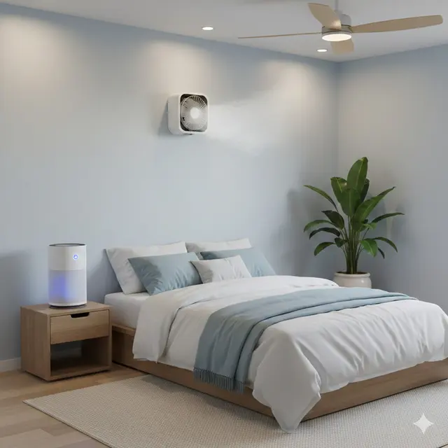 Tips Menata Kamar Tanpa Jendela agar Tidak Terasa Pengap (Foto: Gemini AI)