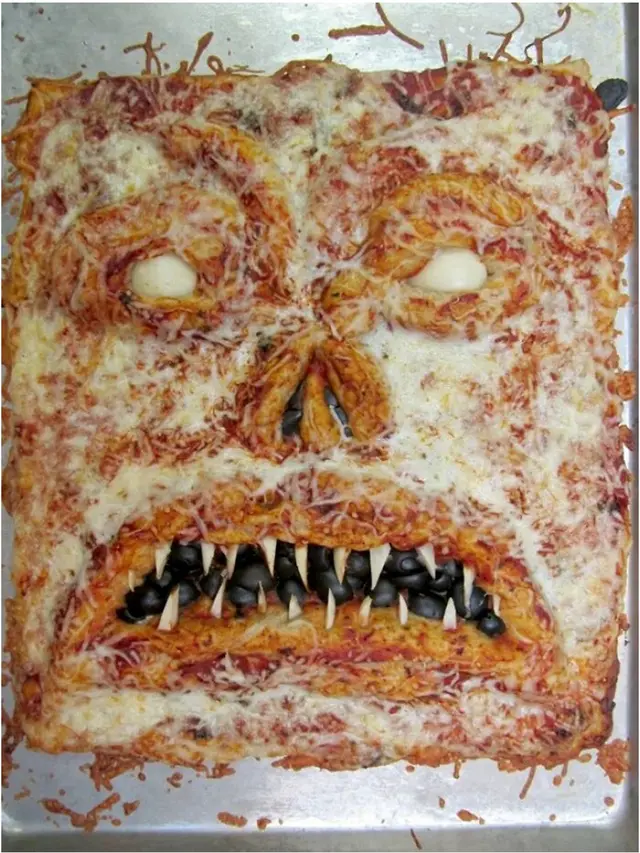 6 Potret Bentuk Pizza Anti Mainstream, Tak Selalu Bundar