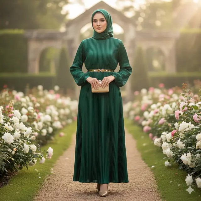 7 Model Gamis Terbaru 2025 untuk Penampilan Glamor dan Cantik, Cocok untuk Segala Acara