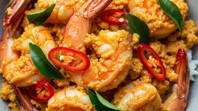 Resep Udang Telur Asin Rumahan