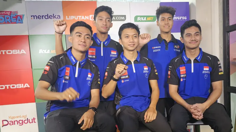 5 Pembalap Yamaha Racing Indonesia berkunjung ke kantor KLY