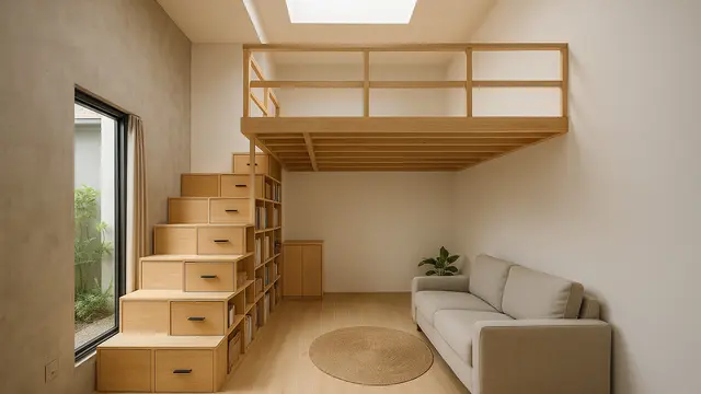 Inspirasi Desain Kamar Mezzanine di Rumah Minimalis, Hemat Ruang Tapi Tetap Estetik