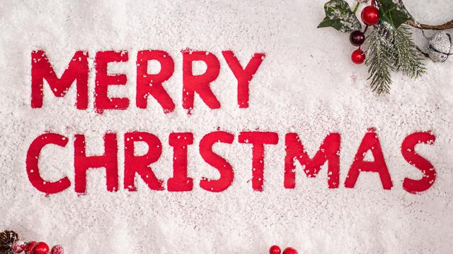 Ilustrasi ucapan Natal