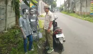 Cerita Satpol PP Depok Kejar-kejaran Tangkap Manusia Silver
