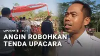 Angin Robohkan Tenda, Tamu Undangan Kocar-Kacir