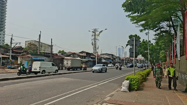 Situasi Pejompongan berangsung kondusif.