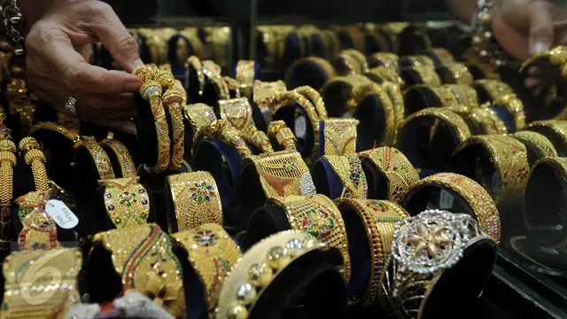 Harga Emas Perhiasan Makin Berkilau, Termurah Dipatok Segini