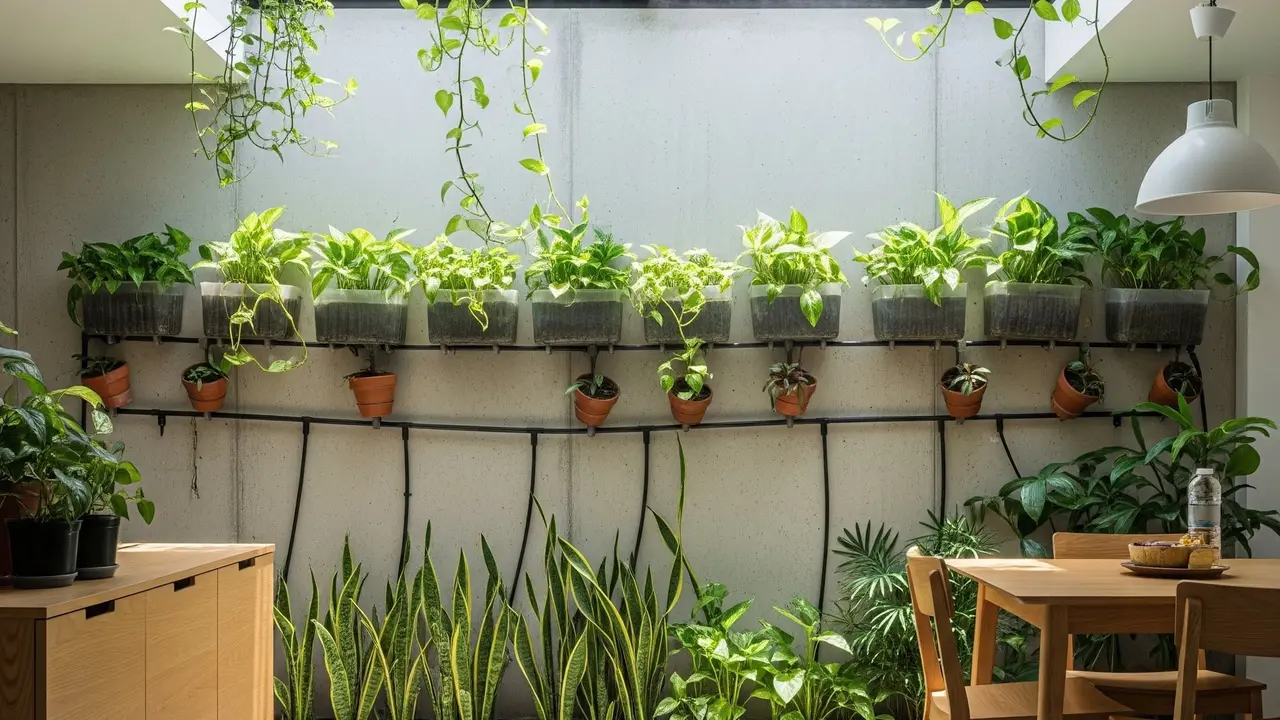 Rumah Taman Vertikal Indoor