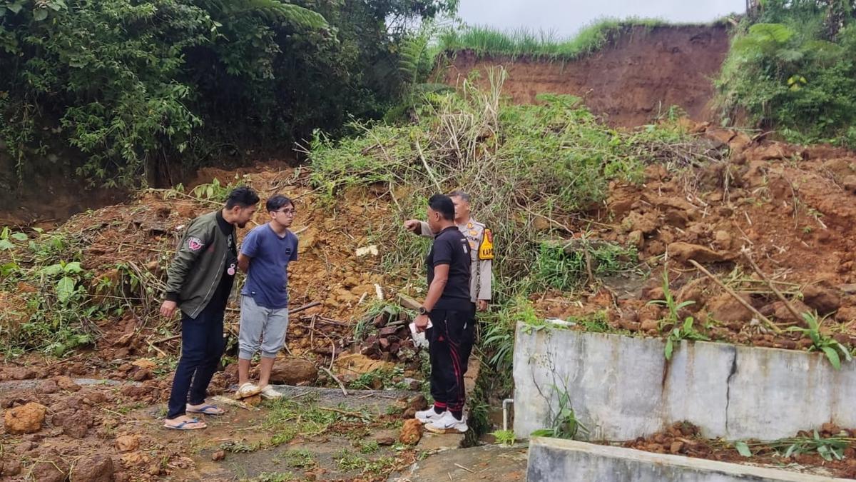Longsor di Perumahan Sukabumi, Tebing 15 Meter Bikin Warga Cemas dengan Bencana Susulan