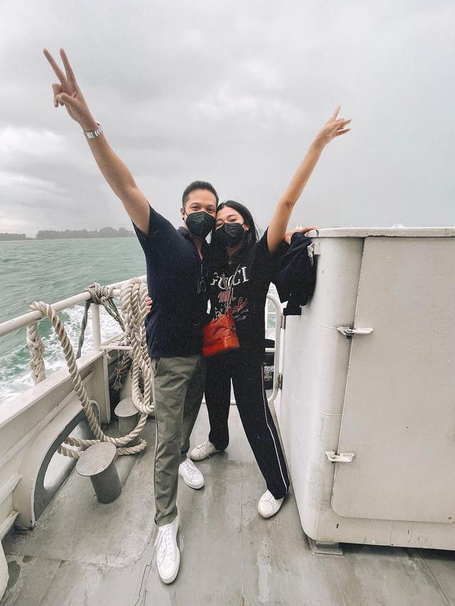 Naysilla Mirdad dan Arfito Hutagalung. (Instagram @naymirdad)