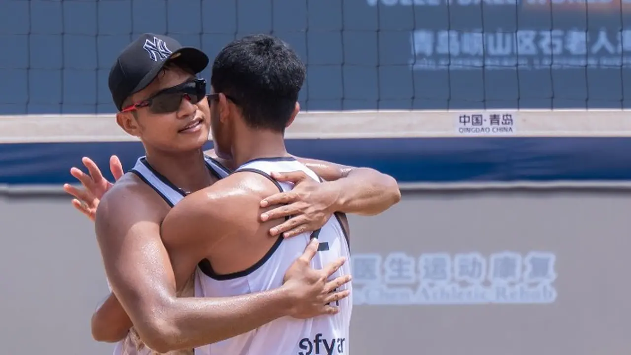 Bintang Akbar/Sofyan Rachman - BPT Futures Qingdao 2025 - Voli Pantai