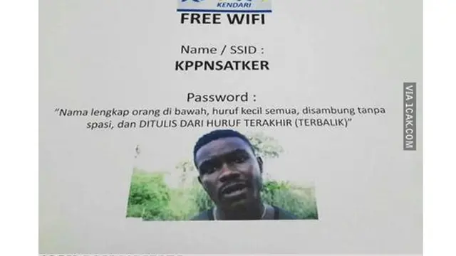 6 Tulisan Free Wifi Ini Nyeleneh Banget, Bikin Tepuk Jidat