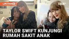 TAYLOR SWIFT LAKUKAN KUNJUNGAN KEJUTAN KE RUMAH SAKIT ANAK DI KANSAS CITY