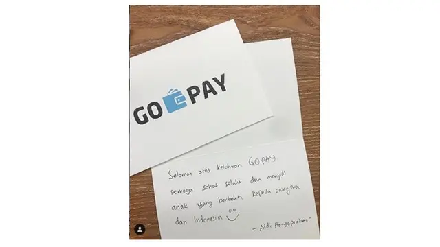 Nama Unik (Sumber gambar: akun instagram/@gojek24jam)